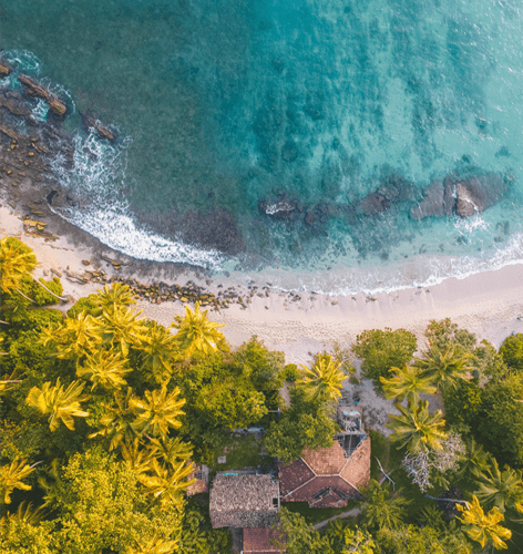 beaches, coast and island